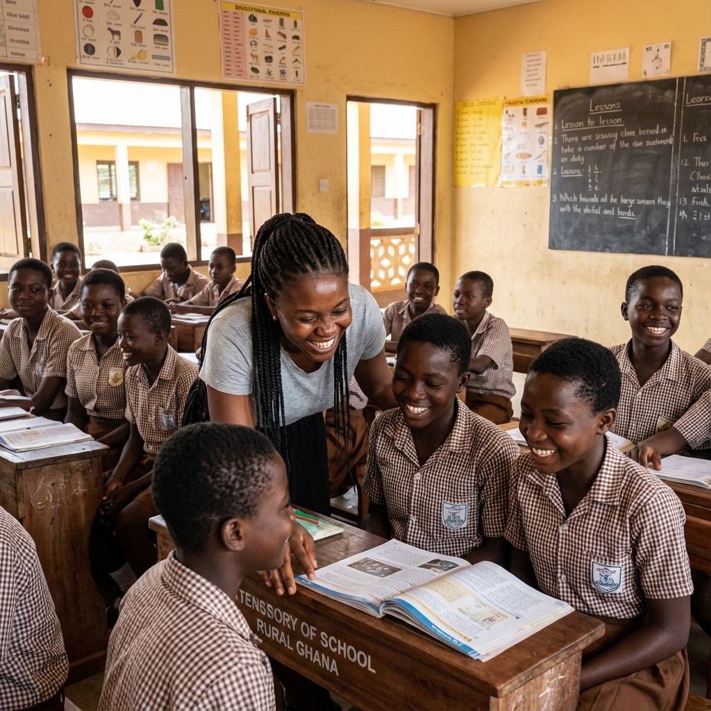 Students in classroom